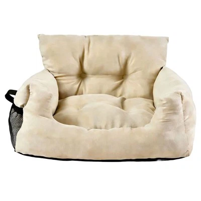 تخت شیک و نرم قابل جابجایی ماشین گربه / تخت حیوان خانگی